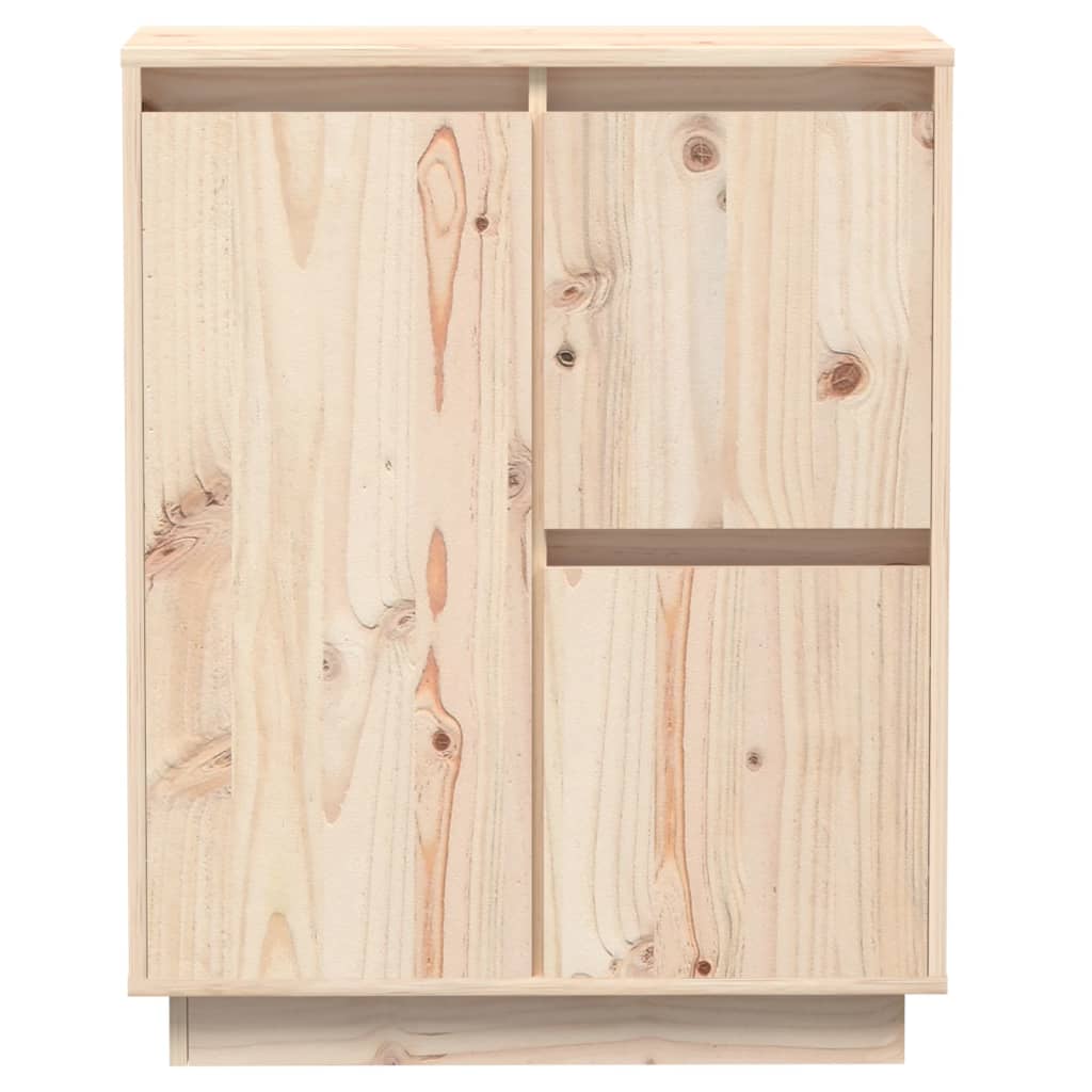 Sideboard 60x34x75 cm Massivholz Kiefer